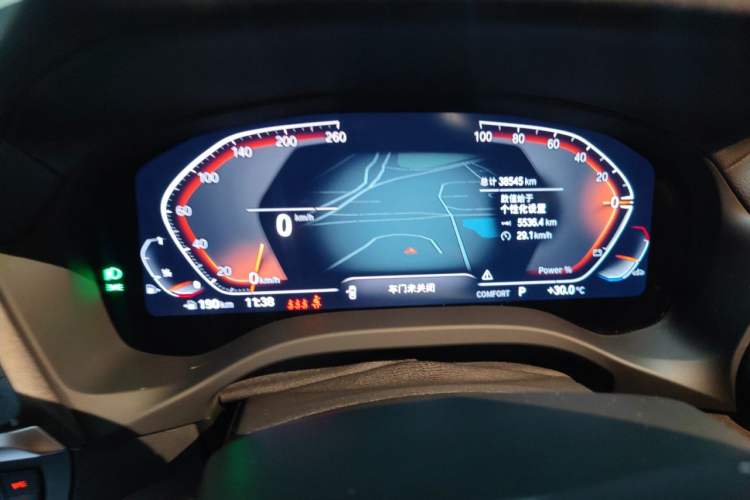 Used BMW X3 2022 Facelift xDrive30i Luxury Edition M Night Edition Package Instrument Cluster
