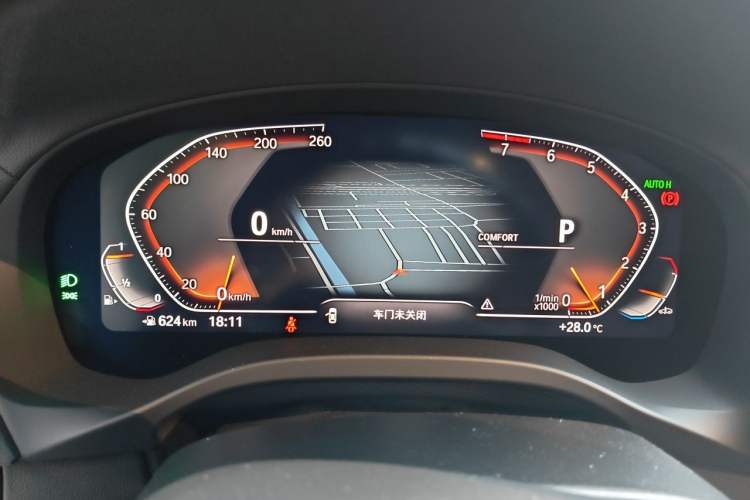 Used BMW X3 2022 Facelift xDrive30i Luxury Edition M Night Edition Package Instrument Cluster