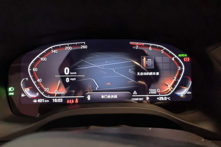 Used BMW X3 2022 xDrive30i Luxury Model M Night Sky Package Instrument Cluster