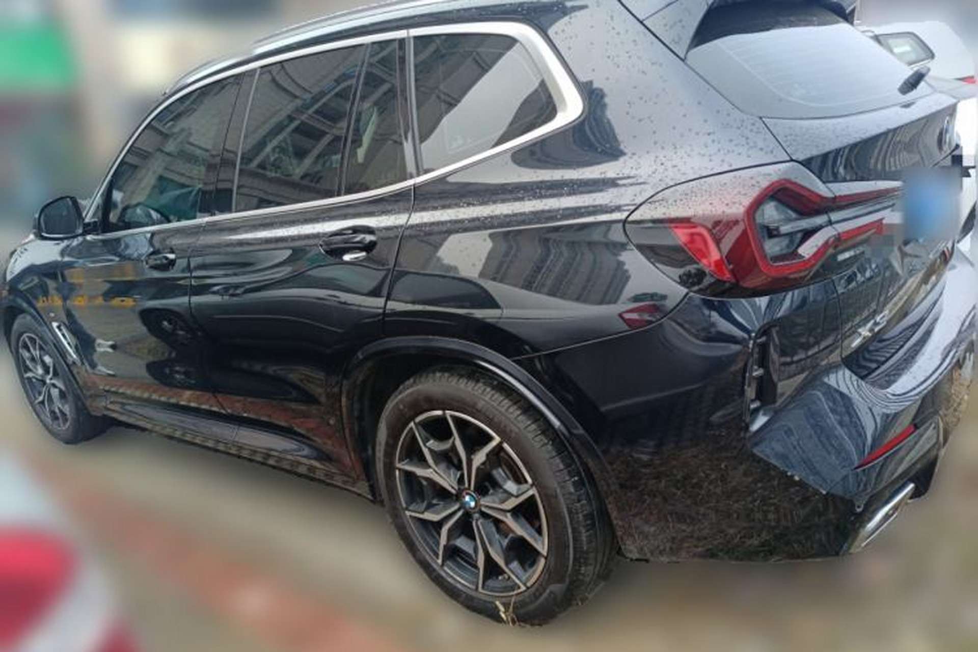 Used BMW X3 2022 Restyled xDrive25i M Sport Package Rear Left 45 Deg
