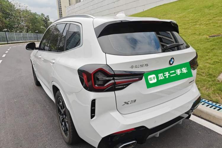 Used BMW X3 2022 xDrive25i M Sport Package Rear Left 45 Deg