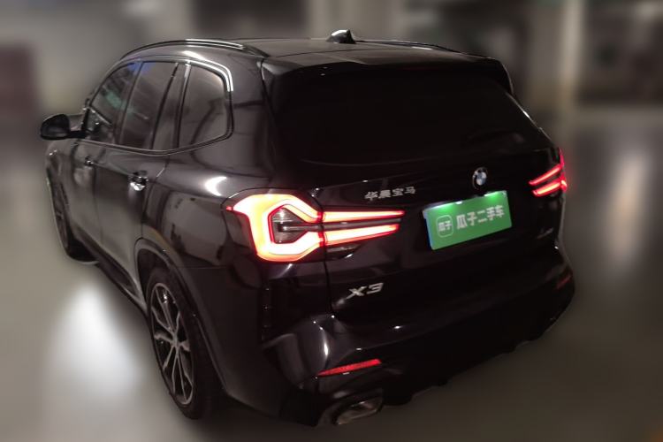 Used BMW X3 2022 xDrive30i Luxury Model M Night Sky Package Rear Left 45 Deg