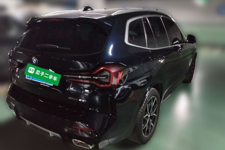Used BMW X3 2022 Restyled xDrive25i M Sport Package Rear Right 45 Deg