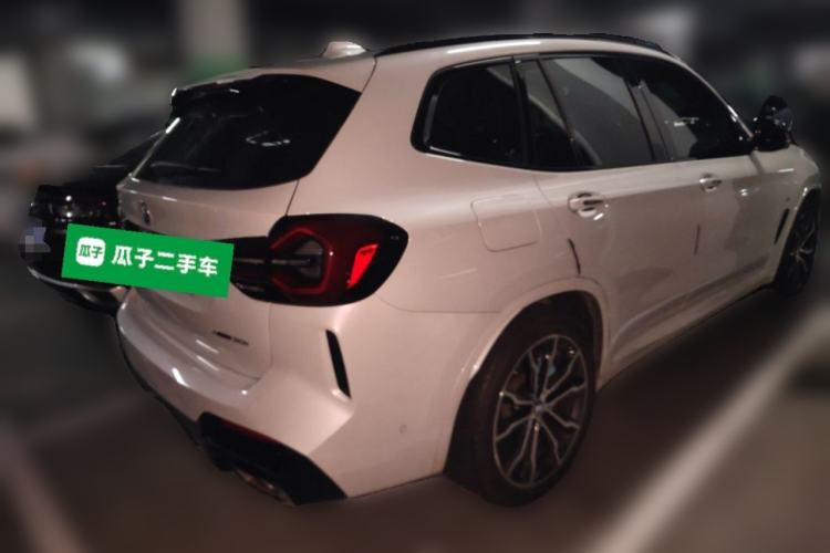 Used BMW X3 2022 Facelift xDrive30i Luxury Edition M Night Edition Package Rear Right 45 Deg