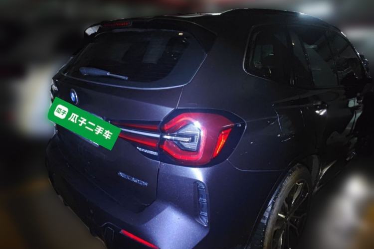 Used BMW X3 2022 xDrive30i Luxury Model M Night Sky Package Rear Right 45 Deg