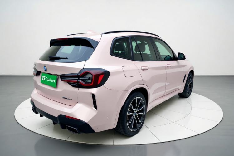Used BMW X3 2022 xDrive30i Luxury Model M Night Sky Package Rear Right 45 Deg