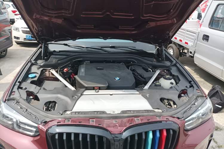 Used BMW X3 2022 Second Facelift xDrive30i Leading Edition M Night Sky Package Engine Bay