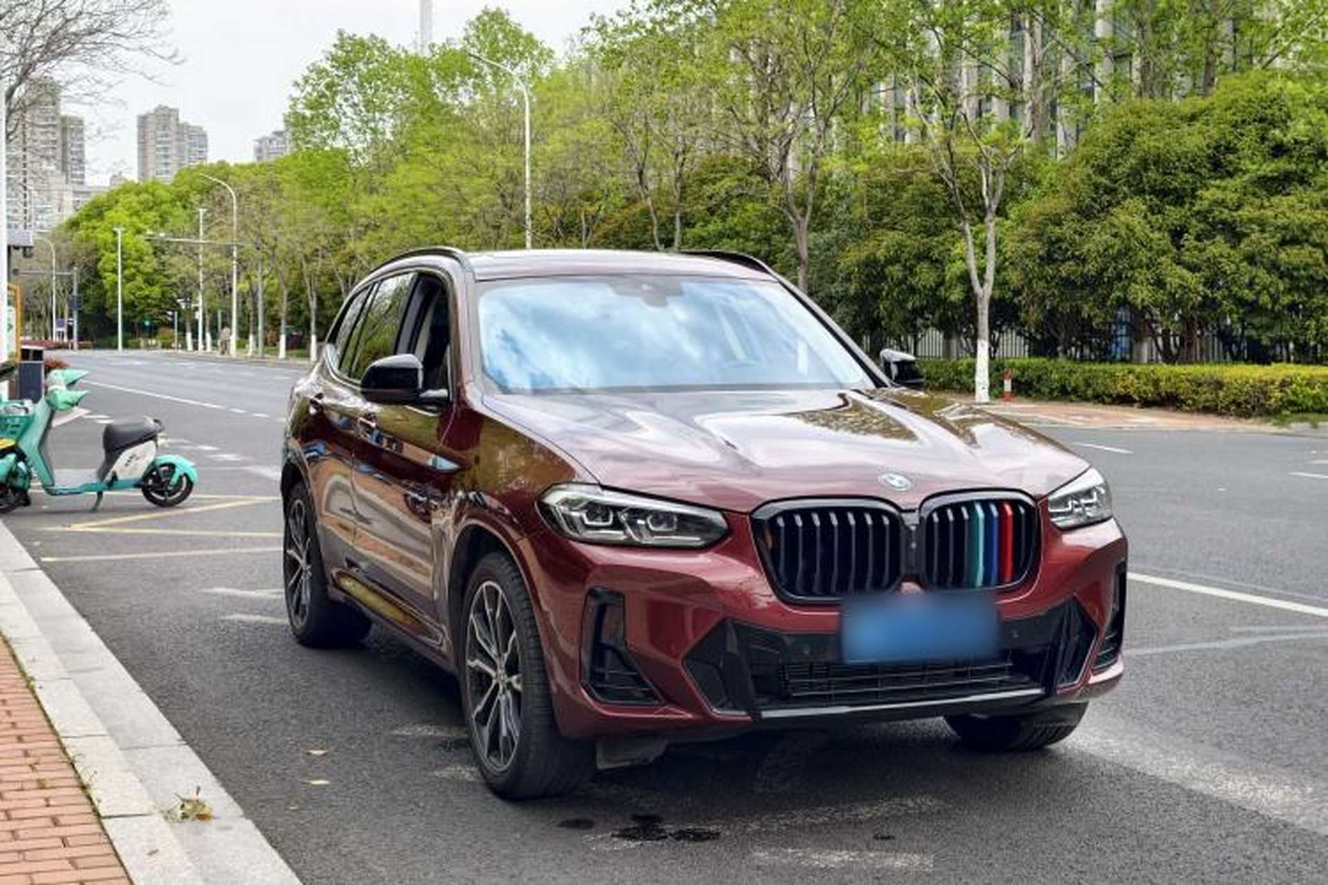 Used BMW X3 2022 Second Facelift xDrive30i Leading Edition M Night Sky Package Exterior 2