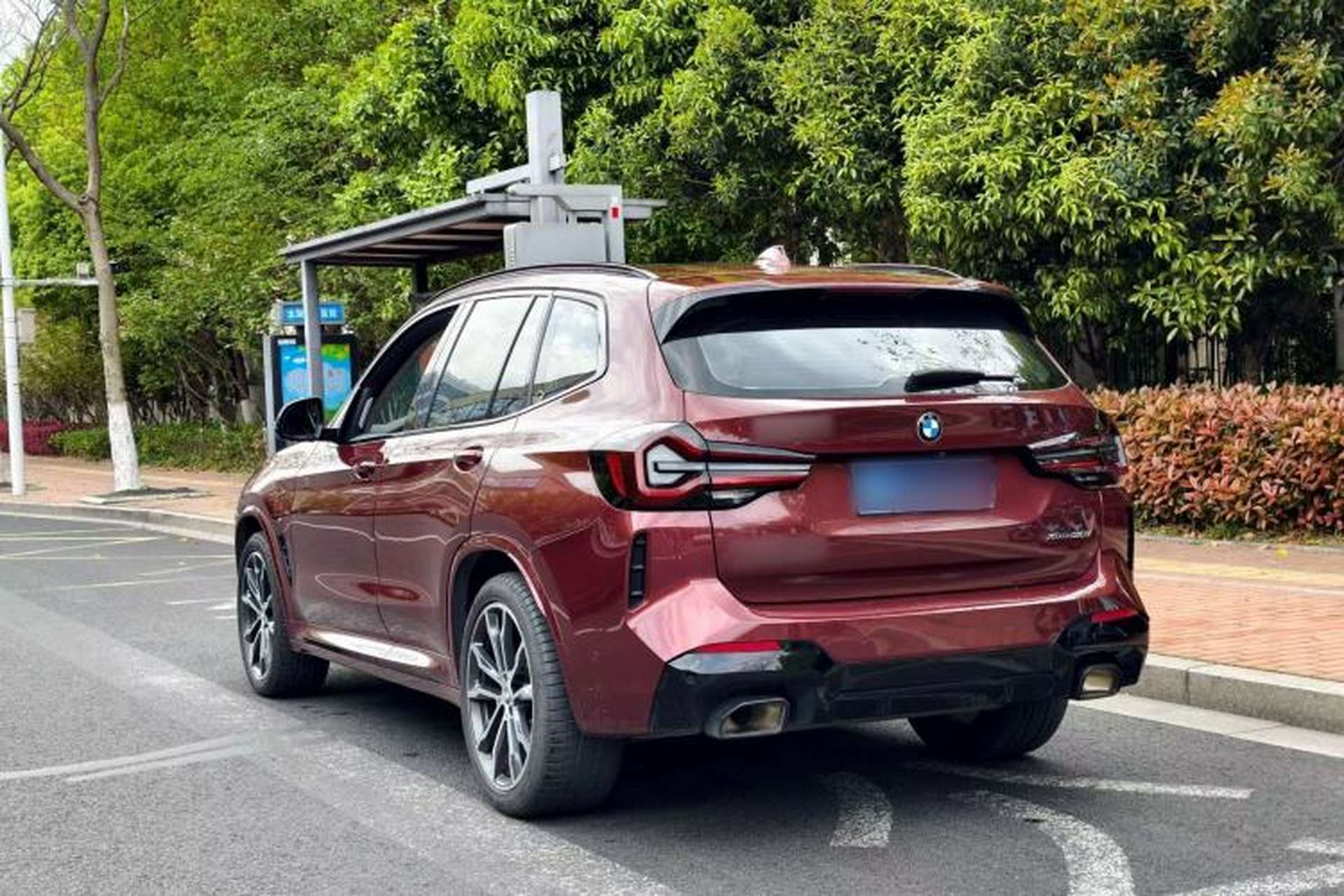 Used BMW X3 2022 Second Facelift xDrive30i Leading Edition M Night Sky Package Exterior 4