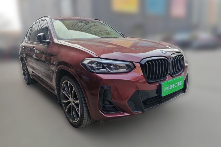 Used BMW X3 2022 xDrive30i Luxury Model M Night Sky Package Front Right 45 Deg