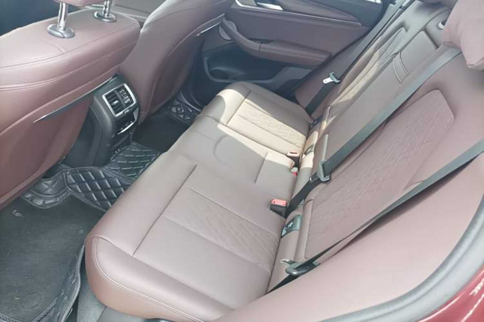 Used BMW X3 2022 Second Facelift xDrive30i Leading Edition M Night Sky Package Left Rear Seat