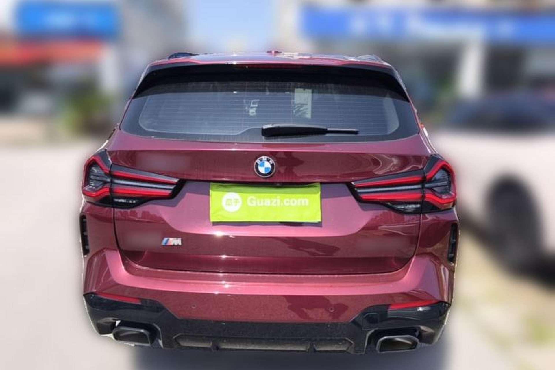 Used BMW X3 2022 Second Facelift xDrive30i Leading Edition M Night Sky Package Rear
