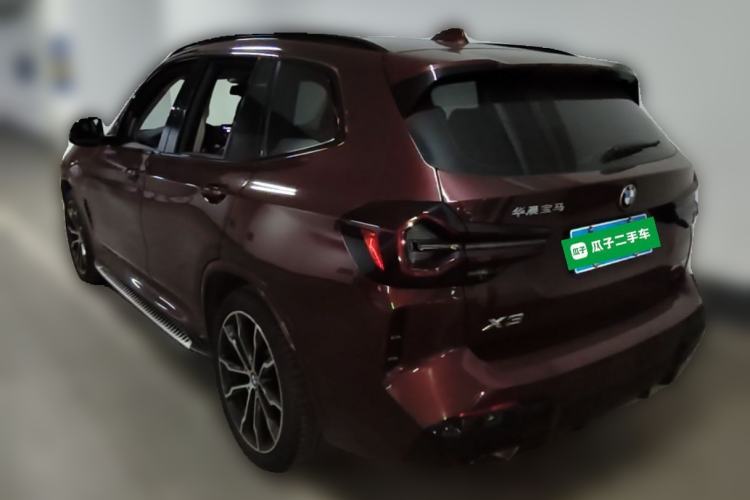 Used BMW X3 2022 xDrive30i Luxury Model M Night Sky Package Rear Left 45 Deg