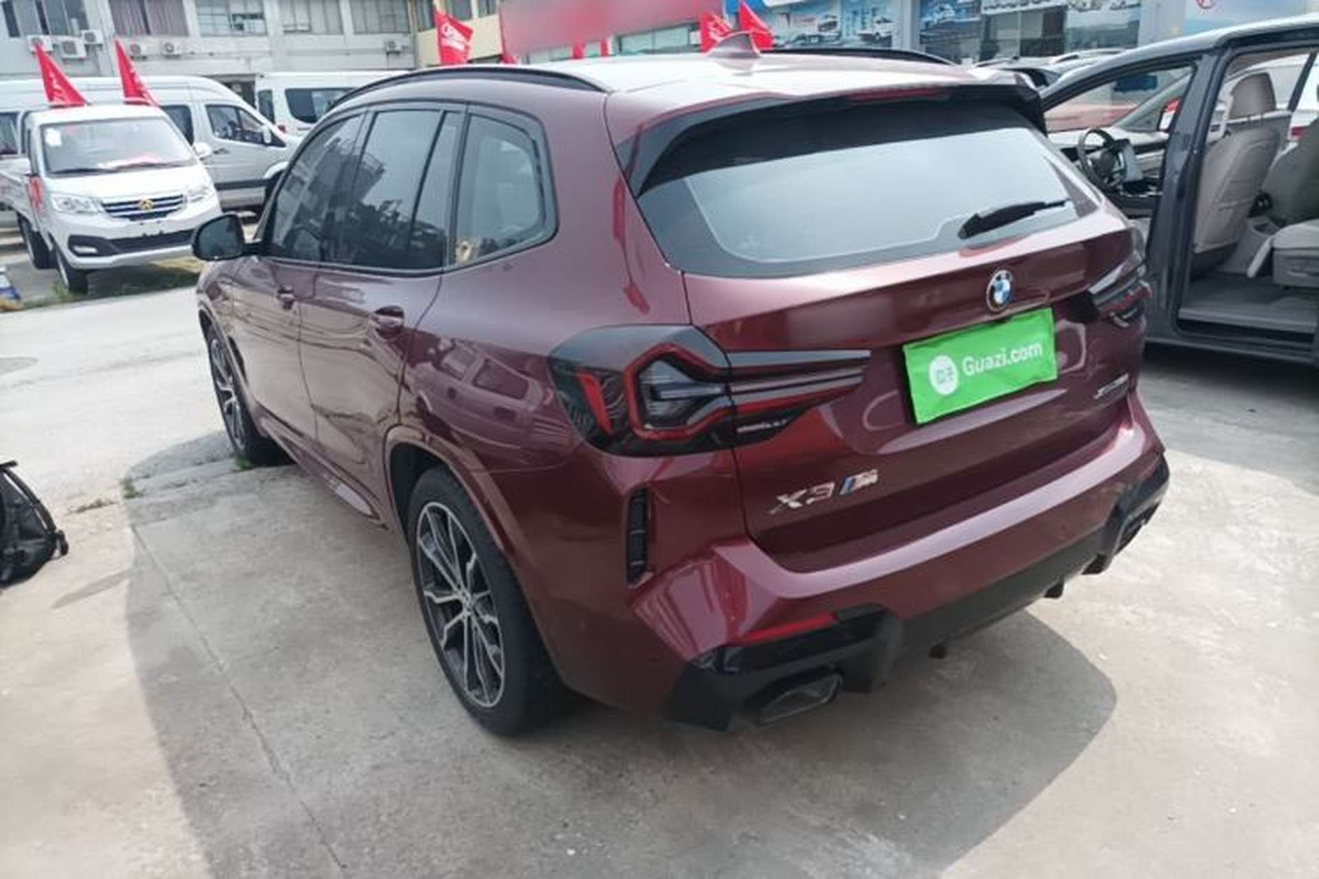 Used BMW X3 2022 Second Facelift xDrive30i Leading Edition M Night Sky Package Rear Left 45 Deg