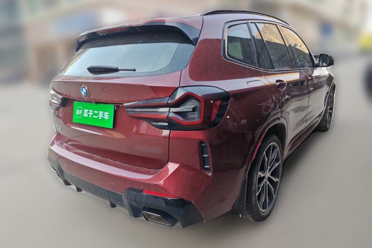 Used BMW X3 2022 xDrive30i Luxury Model M Night Sky Package Rear Right 45 Deg