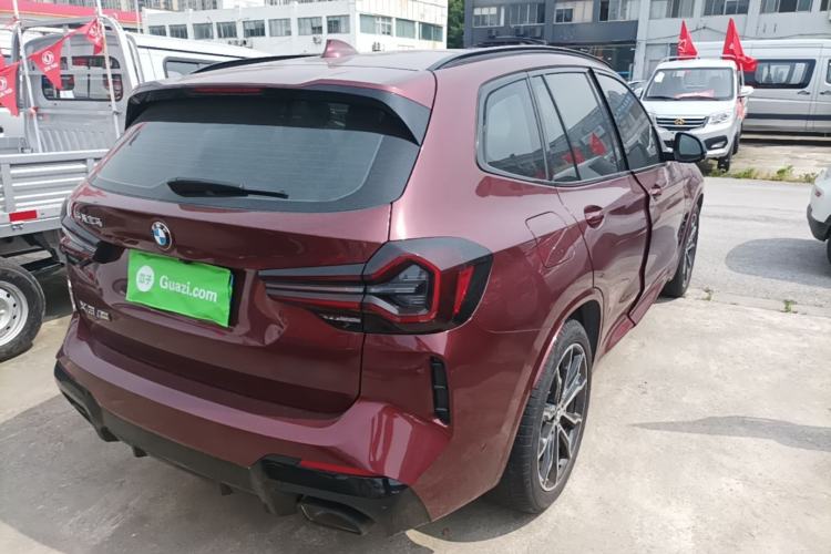 Used BMW X3 2022 Second Facelift xDrive30i Leading Edition M Night Sky Package Rear Right 45 Deg