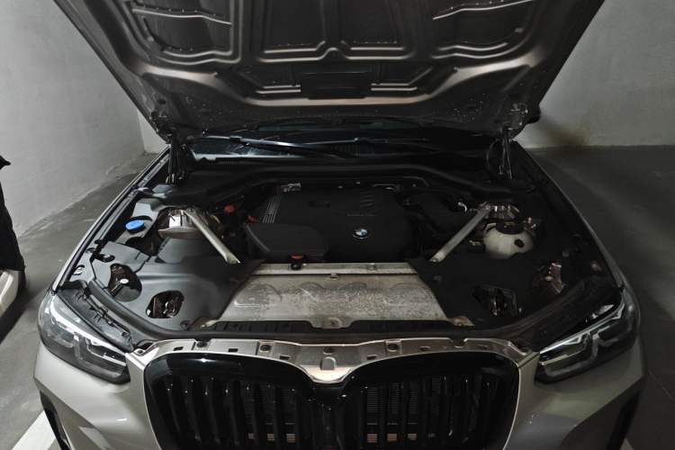 Used BMW X3 2022 Second Facelift xDrive30i Leading Edition M Night Sky Package Engine Bay
