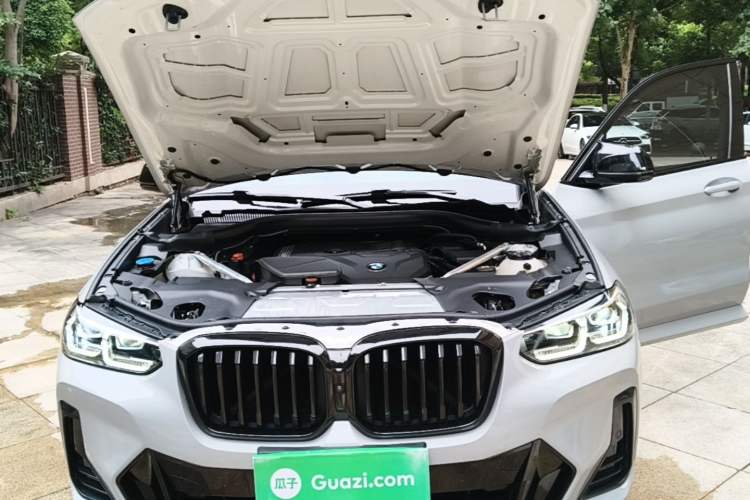Used BMW X3 2022 Second Facelift xDrive30i Leading Edition M Night Sky Package Engine Bay