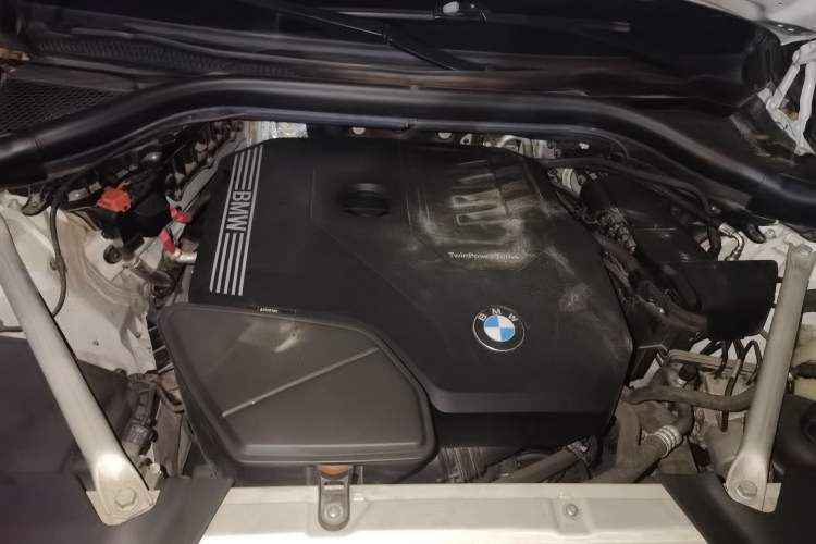 Used BMW X3 2022 xDrive30i Luxury Model M Night Sky Package Engine Bay