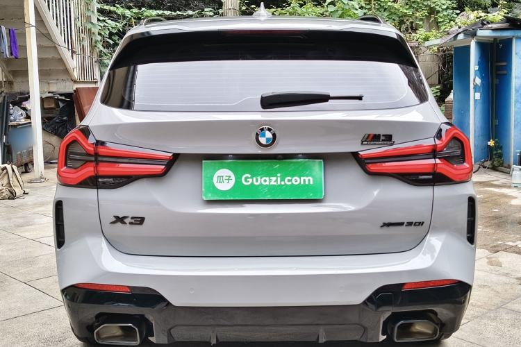Used BMW X3 2022 Second Facelift xDrive30i Leading Edition M Night Sky Package Rear
