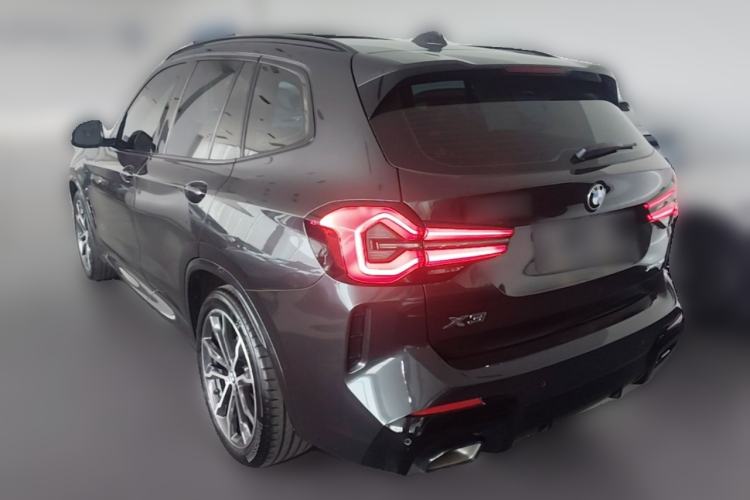 Used BMW X3 2022 xDrive30i Luxury Model M Night Sky Package Rear Left 45 Deg