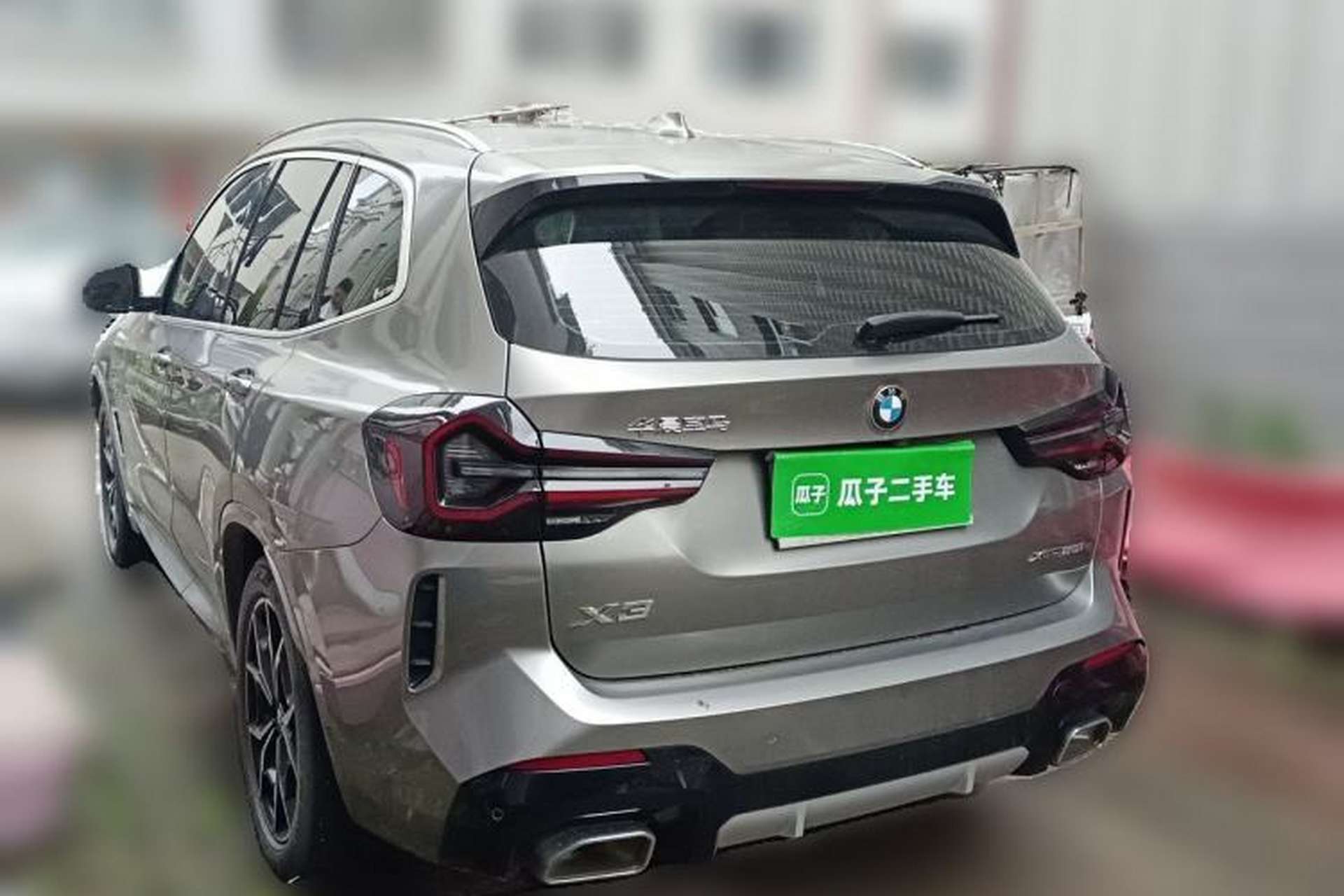 Used BMW X3 2022 xDrive25i M Sport Package Rear Left 45 Deg