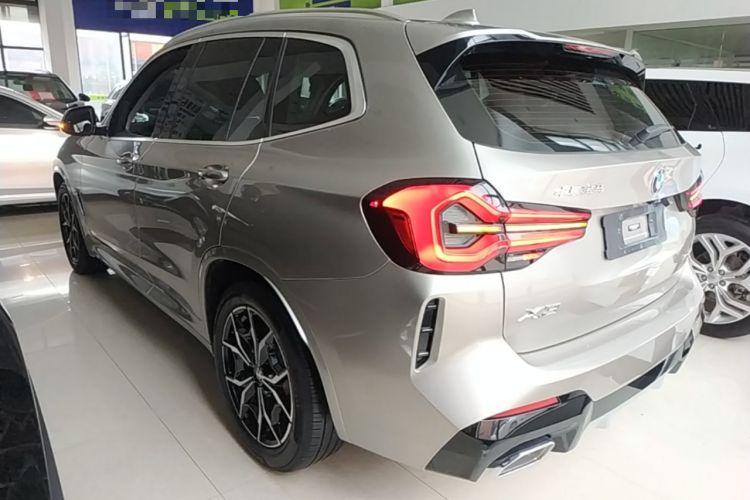 Used BMW X3 2022 xDrive25i M Sport Package Rear Left 45 Deg
