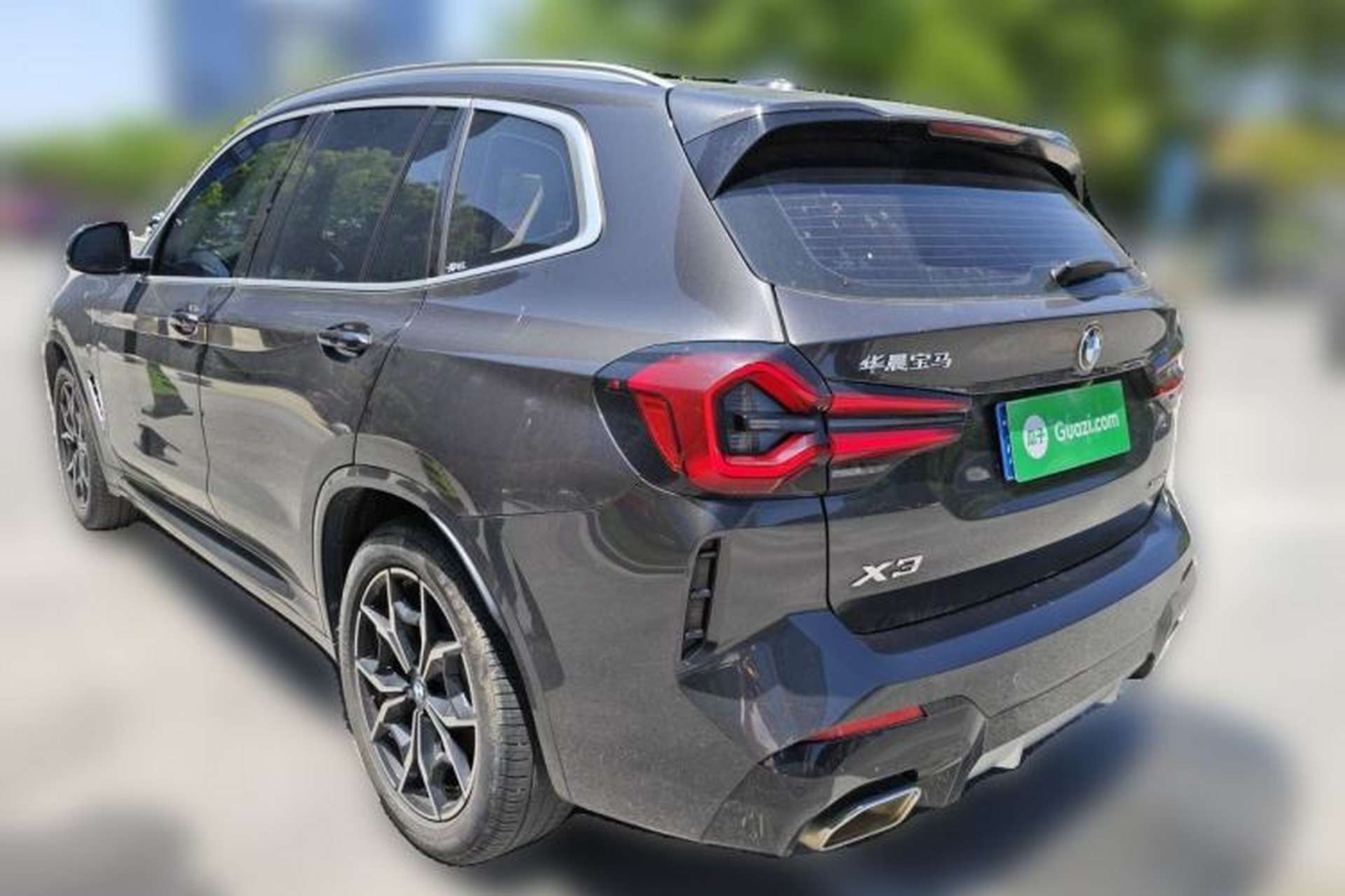 Used BMW X3 2022 xDrive25i M Sport Package Rear Left 45 Deg