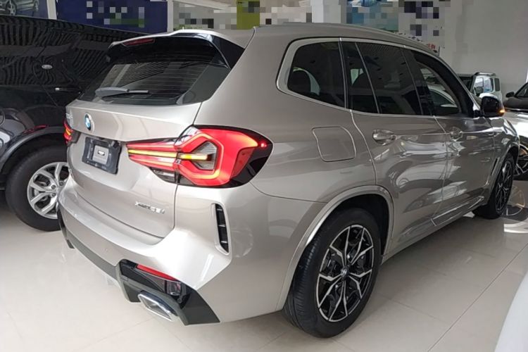 Used BMW X3 2022 xDrive25i M Sport Package Rear Right 45 Deg