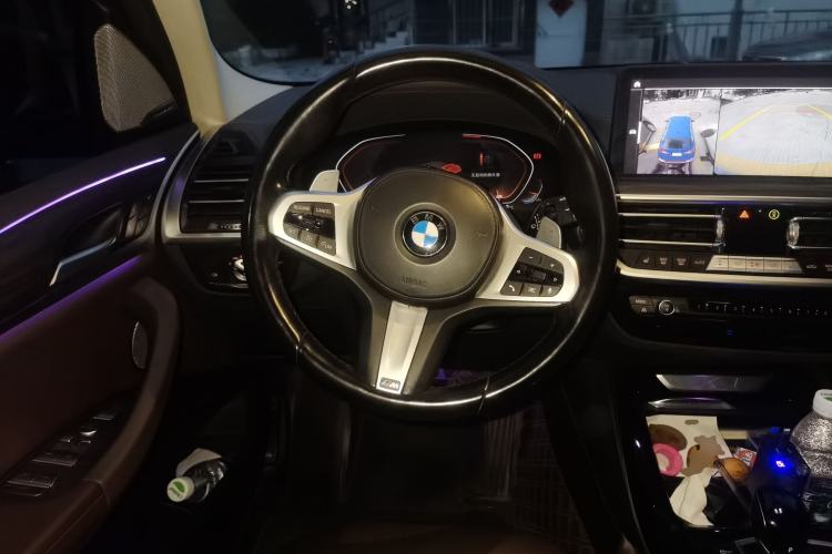 Used BMW X3 2022 xDrive30i Luxury Model M Night Sky Package Steering Wheel