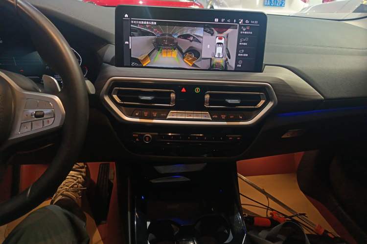 Used BMW X3 2022 Second Facelift xDrive30i Leading Edition M Night Sky Package Audio And AC Panel