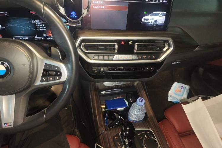 Used BMW X3 2022 xDrive30i Luxury Model M Night Sky Package Audio And AC Panel