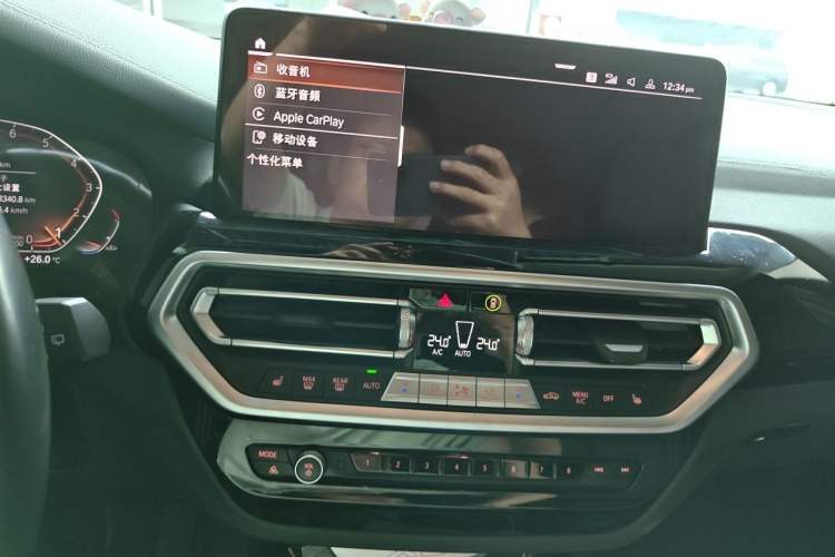 Used BMW X3 2022 xDrive25i M Sport Package Audio And AC Panel