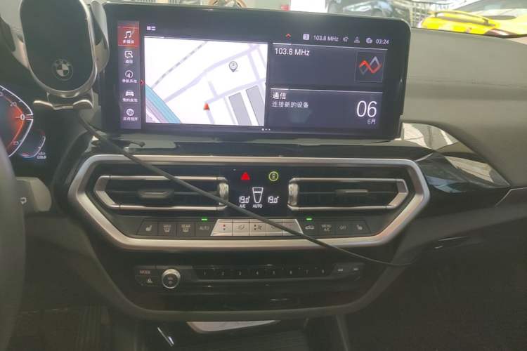 Used BMW X3 2022 Restyled xDrive25i M Sport Package Audio And AC Panel