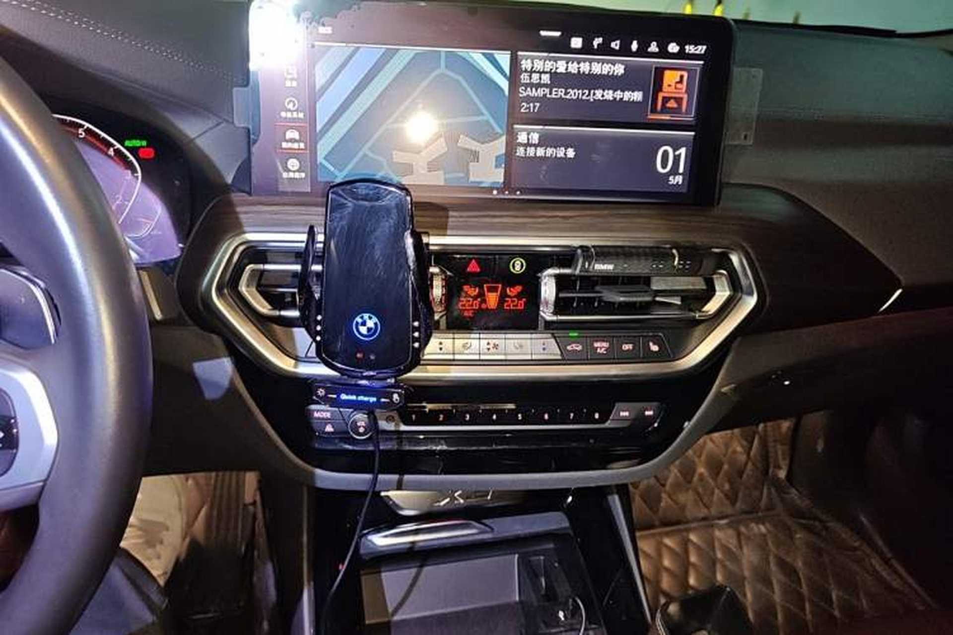 Used BMW X3 2022 Facelift xDrive30i Luxury Edition M Night Edition Package Audio And AC Panel