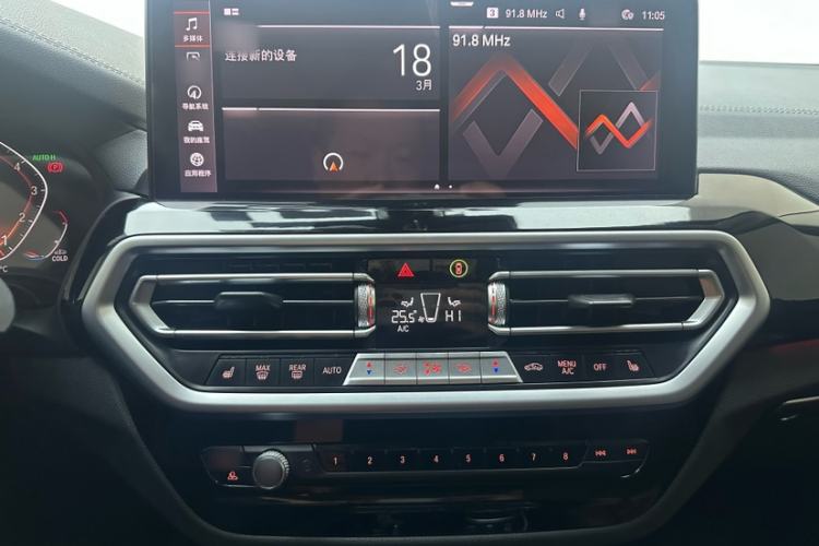 Used BMW X3 2022 xDrive25i M Sport Package Audio And AC Panel