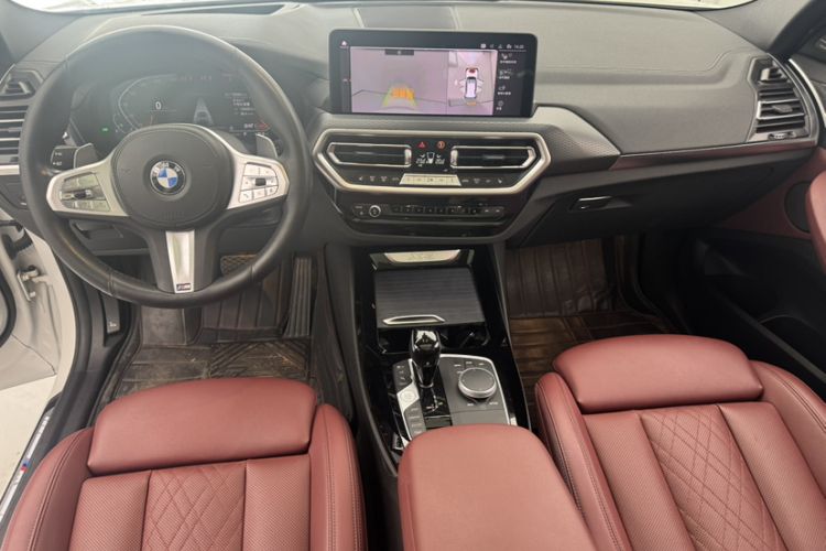 Used BMW X3 2022 Second Facelift xDrive30i Luxury Edition M Night Sky Package Audio And AC Panel