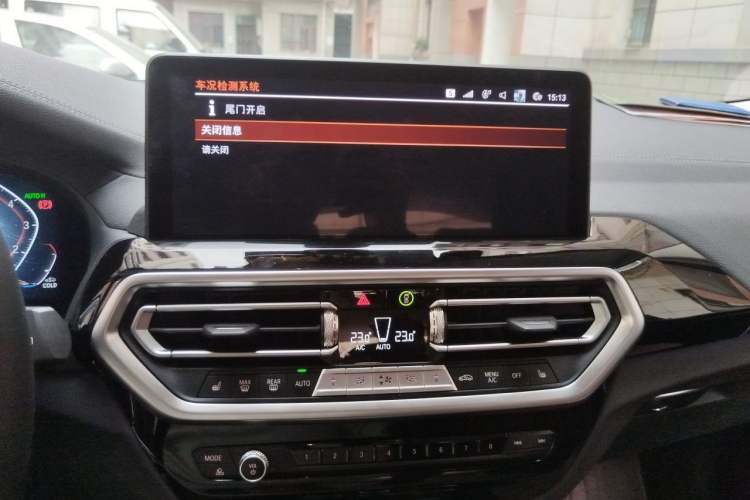 Used BMW X3 2022 Restyled xDrive25i M Sport Package Audio And AC Panel