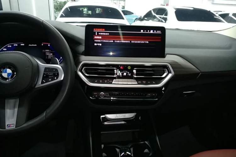 Used BMW X3 2022 Second Facelift xDrive30i Leading Edition M Night Sky Package Audio And AC Panel