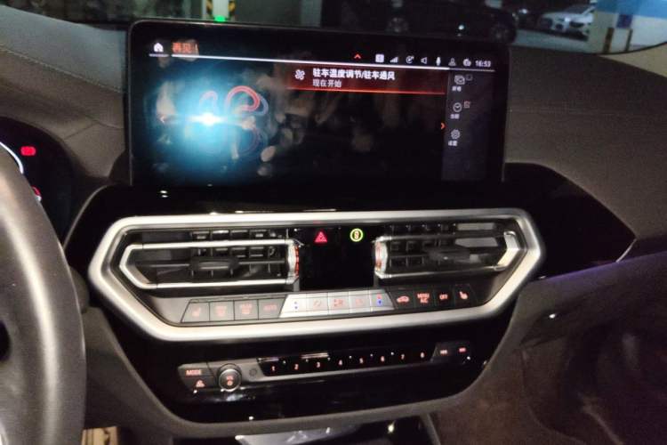 Used BMW X3 2022 xDrive25i M Sport Package Audio And AC Panel