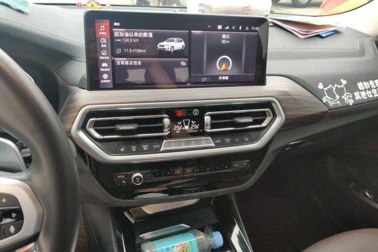 Used BMW X3 2022 xDrive30i Luxury Model M Night Sky Package Audio And AC Panel