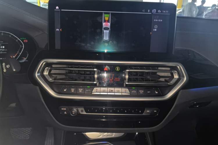 Used BMW X3 2022 xDrive25i M Sport Package Audio And AC Panel