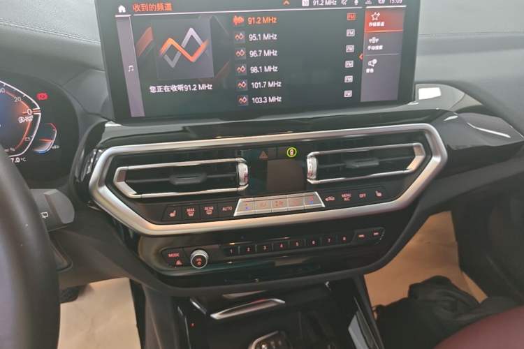 Used BMW X3 2022 Restyled xDrive25i M Sport Package Audio And AC Panel