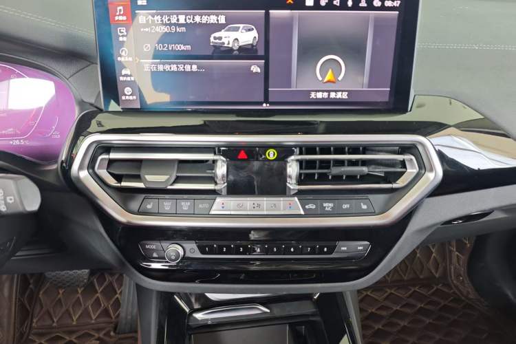 Used BMW X3 2022 Restyled xDrive25i M Sport Package Audio And AC Panel