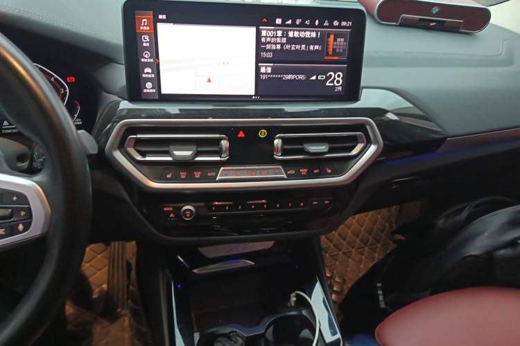 Used BMW X3 2022 Restyled xDrive25i M Sport Package Audio And AC Panel