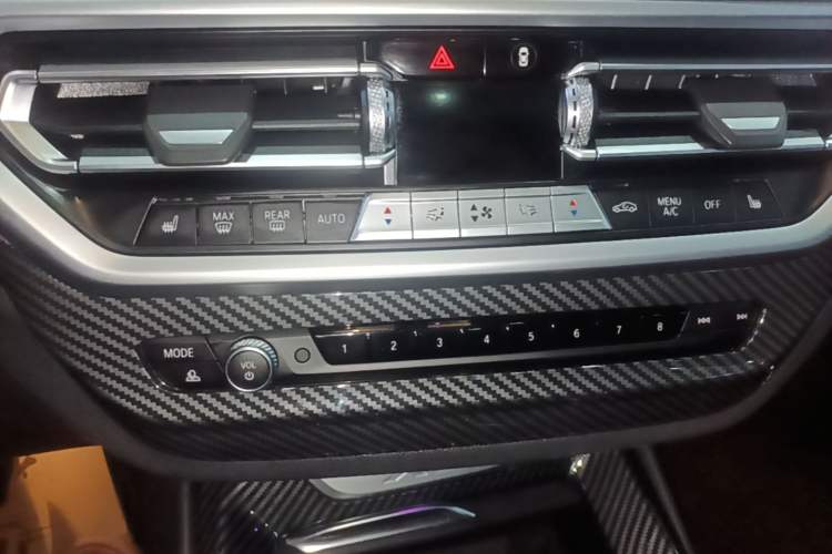 Used BMW X3 2022 Restyled xDrive30i Luxury Edition M Night Sky Package Audio And AC Panel