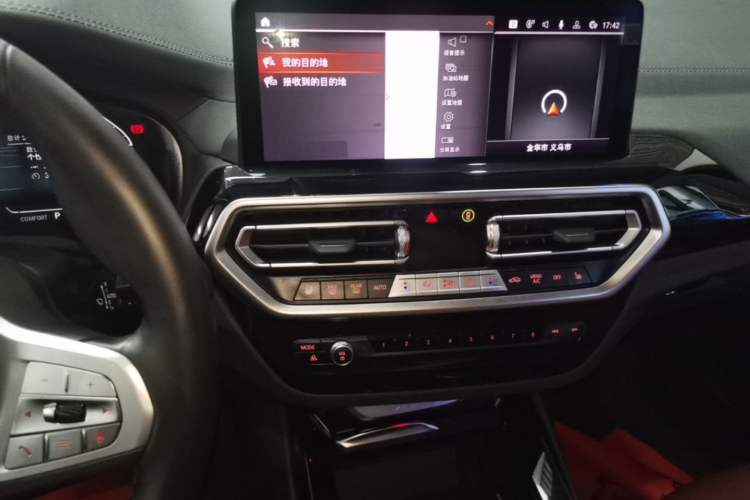 Used BMW X3 2022 Restyled xDrive25i M Sport Package Audio And AC Panel