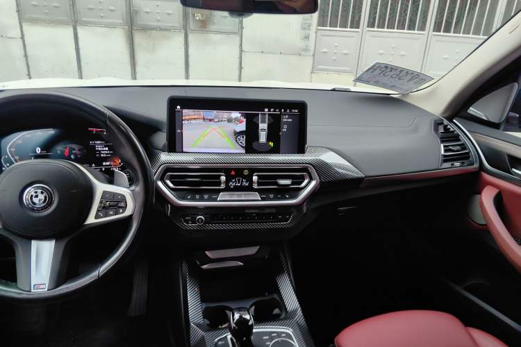 Used BMW X3 2022 xDrive30i Luxury Model M Night Sky Package Audio And AC Panel