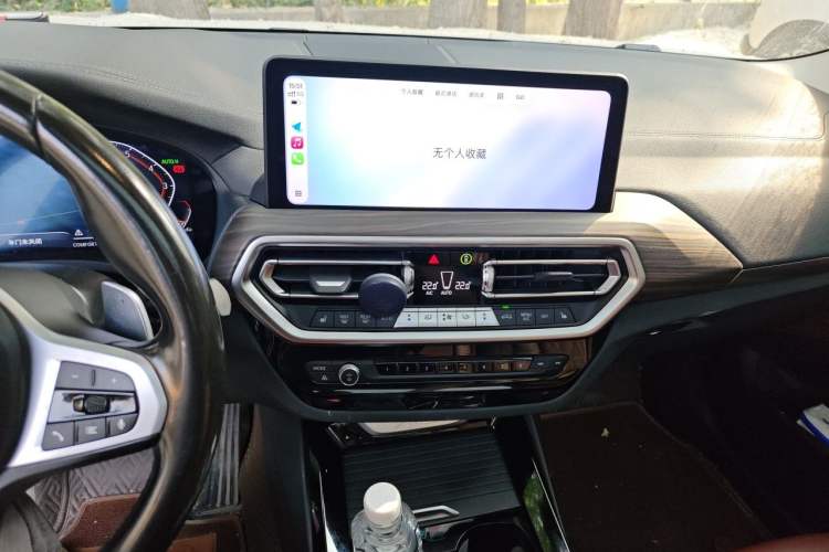 Used BMW X3 2022 xDrive30i Luxury Model M Night Sky Package Audio And AC Panel