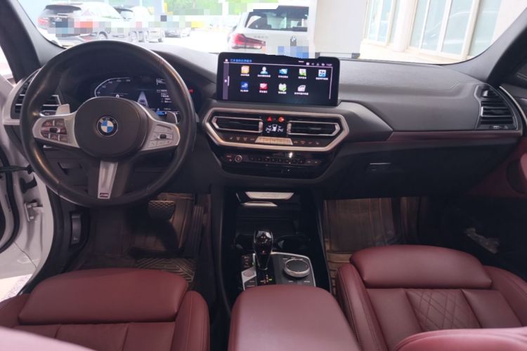 Used BMW X3 2022 Second Facelift xDrive30i Luxury Edition M Night Sky Package Center Console